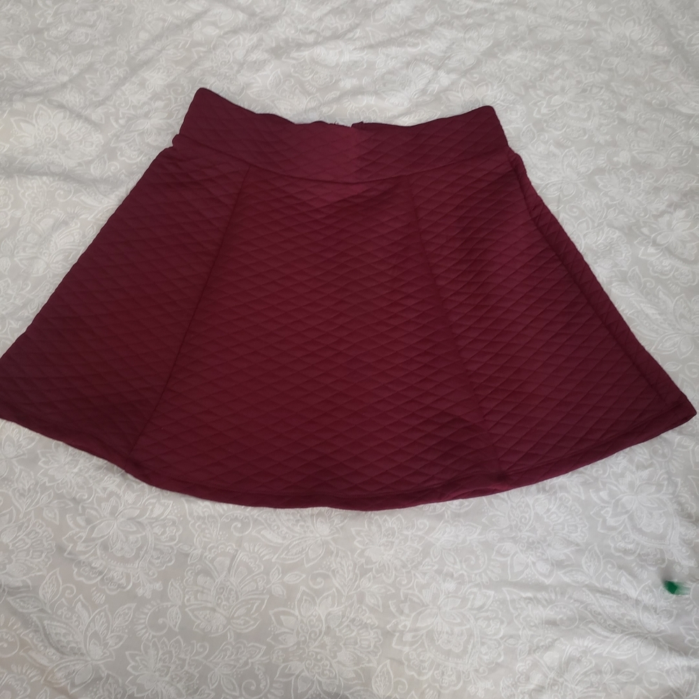 Red mini Skirt